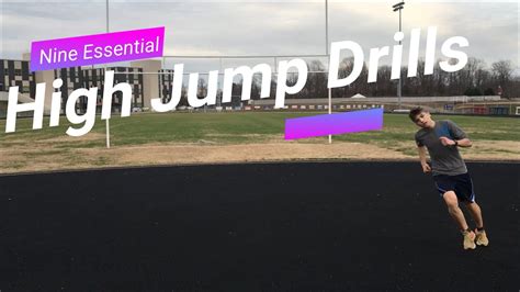 Nine Essential High Jump Drills Track And Field Youtube
