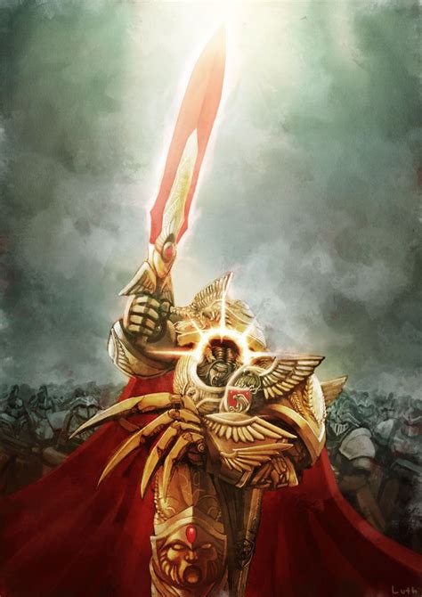 The Emperor Of Mankind Warhammer 40k Artwork Warhammer 40k Warhammer