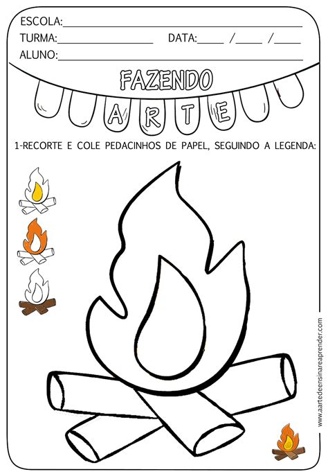 Atividades Festa Junina Artes