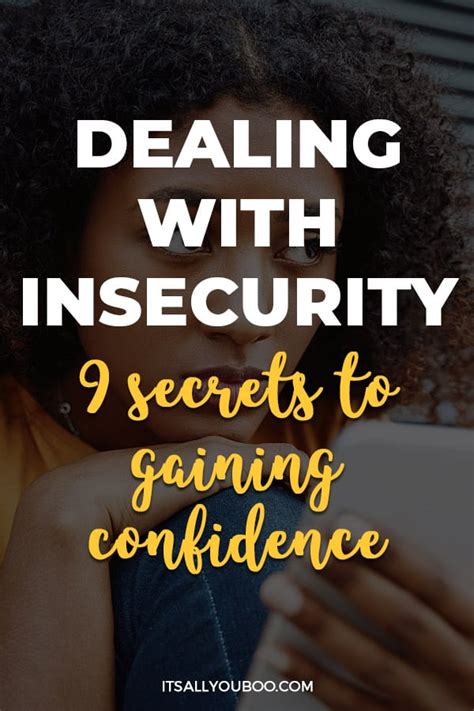 overcoming insecurity quotes