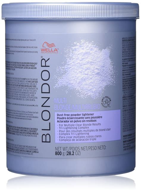 Buy Wella Blondor Multi Blonde Powder Lightener 282 Ounce Online At Desertcartuae