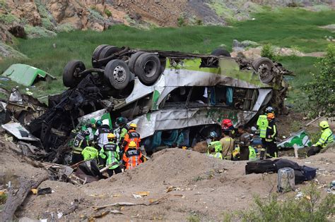 Chile Bus Crash Over 20 Dead After Double Decker Plummets Into Ravine