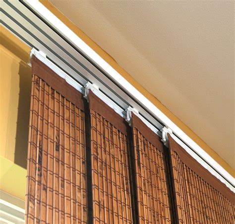 Curtain Rods For Sliding Glass Doors With Vertical Blinds Home Design