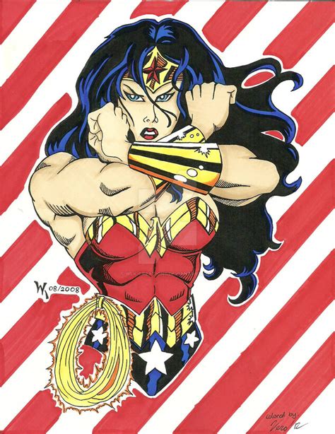 Wonder Woman In Color By Wlk Creations On Deviantart