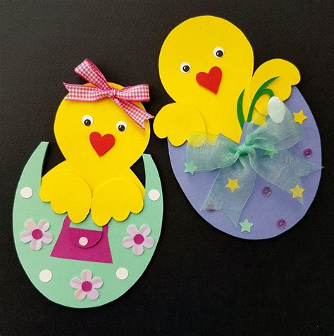 Easter Greetingcard From The Book Sjov For Børn Med Papir Og Karton