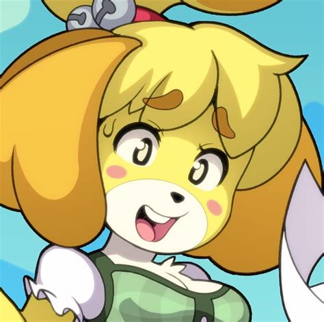 Erotibot On Twitter I Drew An Isabelle With Her Pants Down Full Pic