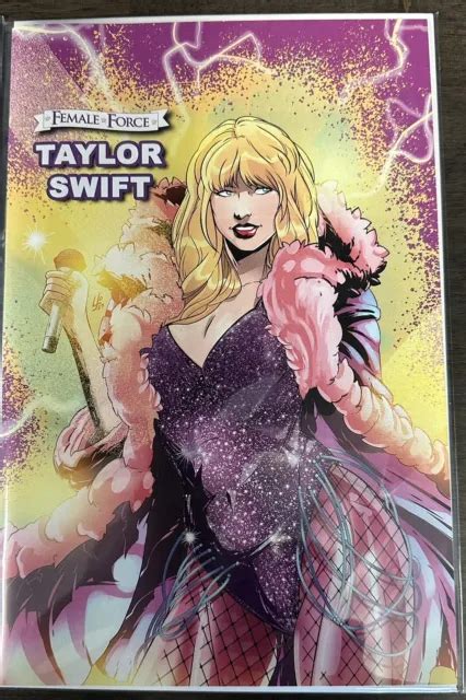 TIDAL WAVE COMICS Taylor Swift Female Force Cover Variant Set Exclusive Ltd PicClick