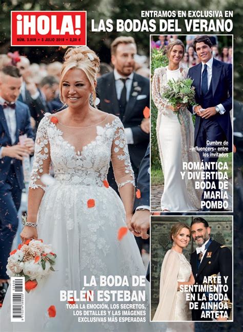 Boda De Belén Esteban Exclusiva En ¡hola La Boda De Belén Esteban Foto 1