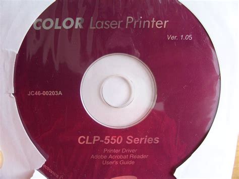 Damit ihre hardware die maximale leistung erzielen kann, sollten sie immer die aktuellsten gerätetreiber verwenden. CD-Rom Treiber CD Samsung CLP-550 | Kaufen auf Ricardo