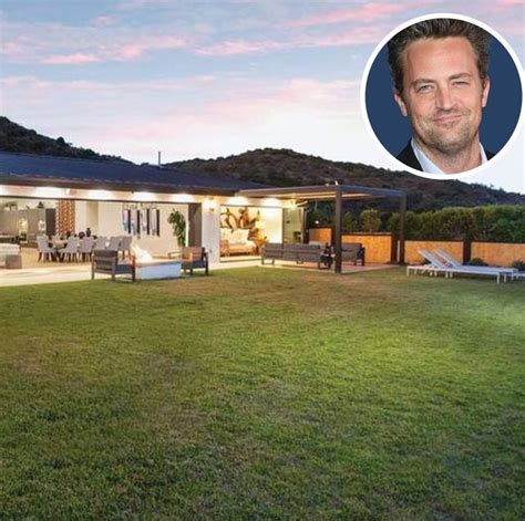 Matthew Perry Downsizes With 6 Million Pacific Palisades Cottage