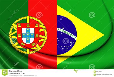 Veja mais ideias sobre brasão, bandeira de portugal, bandeiras. Bandeira Do Brasil E Do Portugal Ilustração Stock ...