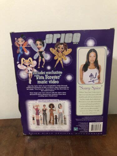 Spice Girls Viva Forever Vhs Doll Hasbro Scary Mel B 1999 Orange Gold Rare