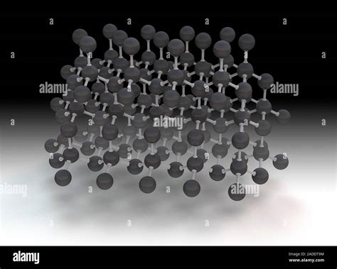 Diamond Molecular Structure Illustration Diamond Is A Form Allotrope