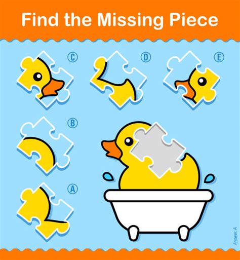 Cartoon Of The Missing Puzzle Piece Illustrations Royalty Free Vector