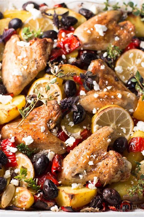 25+ Sheet Pan Dinner Recipes (With images) | Greek chicken ...