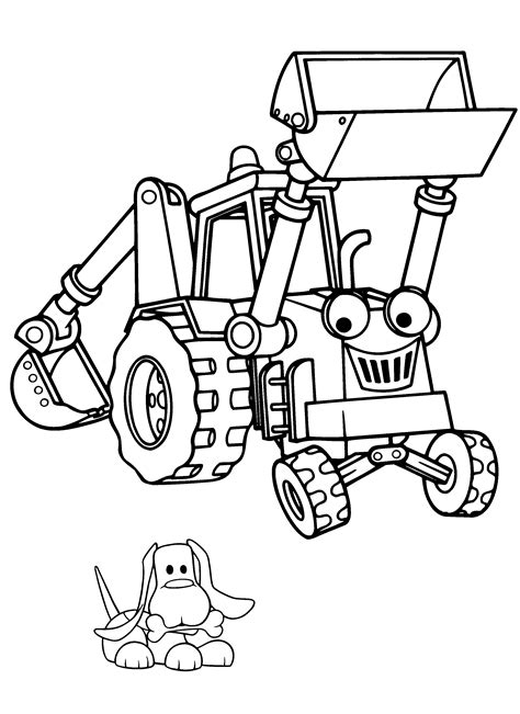 See also coloring pages picture below: Coloring Page - Bob the builder coloring pages 33