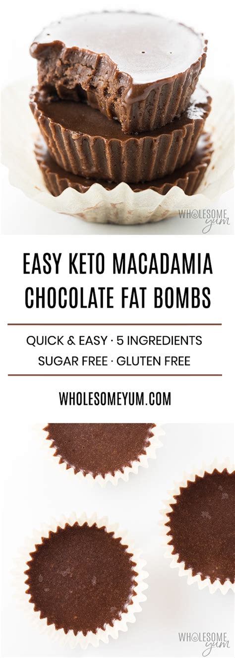 I honestly do not use fat bombs very often for my patients, especially if you. Keto Fat Bomb Recipe: Easy Chocolate Fat Bombs with ...