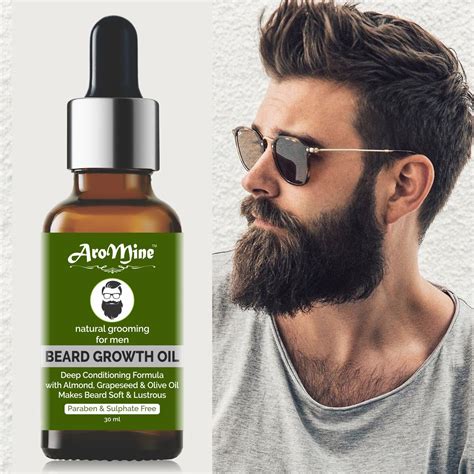 Buy Aromine Beard Growth Oil 100 Natural For Beard Growth 30 Ml Online