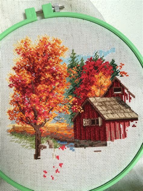 Check out our autumn cross stitch selection for the very best in unique or custom, handmade pieces from our sewing & needlecraft shops. Calico's Whimsy: Glory of Autumn Cross Stitch