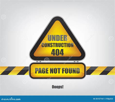 Page Not Found Error 404 Stock Image Image 35157161