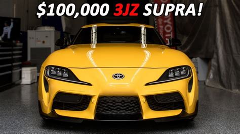 Toyota Reveals Secret 100000 3jz Supra Plans And Why They Were
