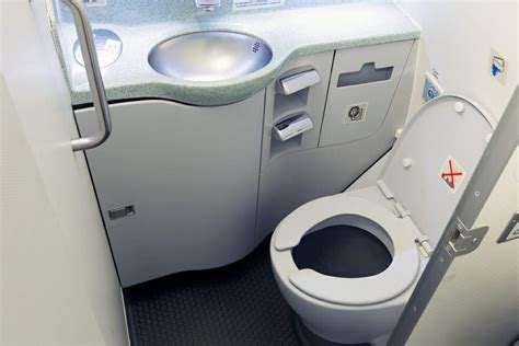 Why You Can T Use The Plane Bathroom Before Takeoff Reader S Digest