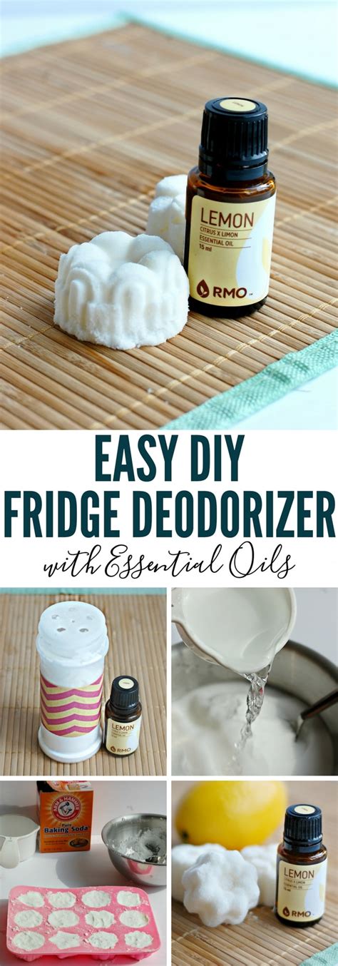 Easy Diy Fridge Deodorizer With Essential Oils