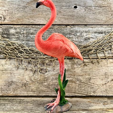 Flamingo Figurine Etsy