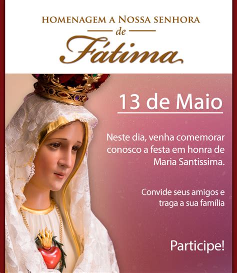 Todos os áudios emissões português para áfrica. Arautos Fortaleza: 13 de maio, Santa Missa em homenagem a ...