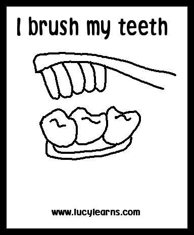Coloring pages for kids of all ages. Coloring Teeth Care pictures i brush my tooth Tooth Fairy ...