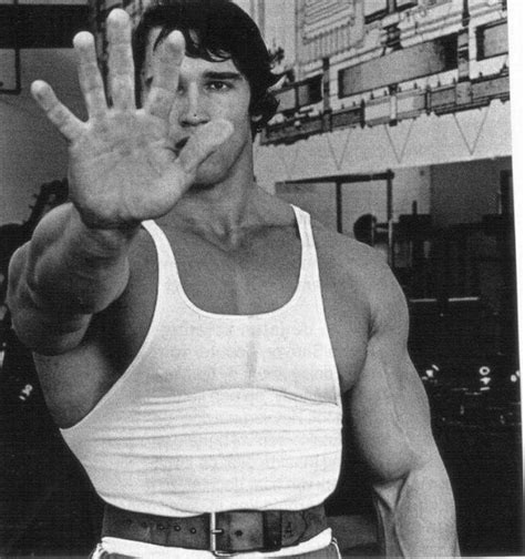 Yet he remained mum and didn't utter a word. Young Arnold Schwarzenegger (100 pics)