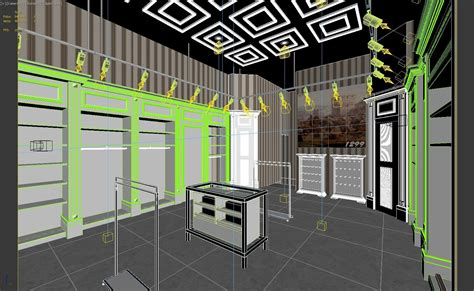 3D Clothing Store Model - TurboSquid 1402711