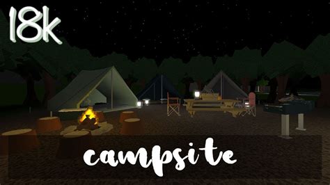 Roblox Welcome To Bloxburg Campsite Youtube