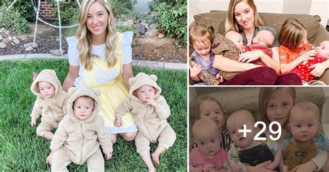 Mother Of The Triplets Shares Amazing Pregnancy Before And After Photos