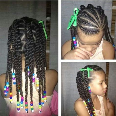 64 Cool Braided Hairstyles For Little Black Girls 2020