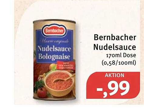 Bernbacher Nudelsauce Angebot Bei Feneberg