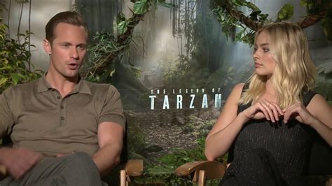 Tarzan Images Reveal Margot Robbie Alexander Skarsgar