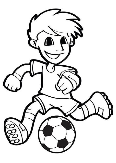 [Get 27+] Dibujos De Ninos Y Ninas Jugando Futbol Para Colorear