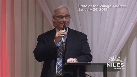 Village Of Niles Mayors 2019 State Of The Village Address Youtube