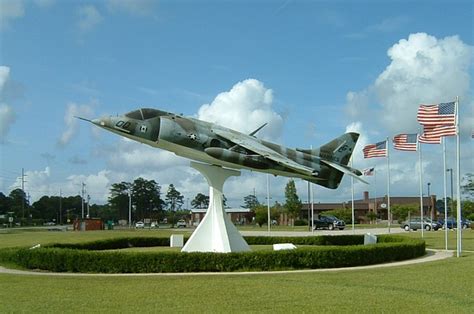 Av 8a Harrier Havelock North Carolina Static Aircraft