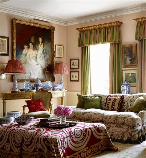 A country home made with wooden exterior and an outdoor patio complete with outdoor fire pit for outdoor living, especially during the summer. How to Decorate Your Home in the English Country House ...