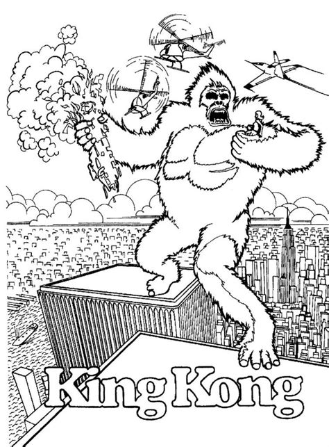 King Kong Desenho