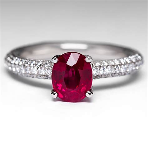 Aside from burmese ruby rings, we offer the finest rubies from other sources too, like mozambique, sri lanka, and madagascar to name a few. EraGem Blog: Sapphire + Ruby Engagement Rings Style Me Pretty