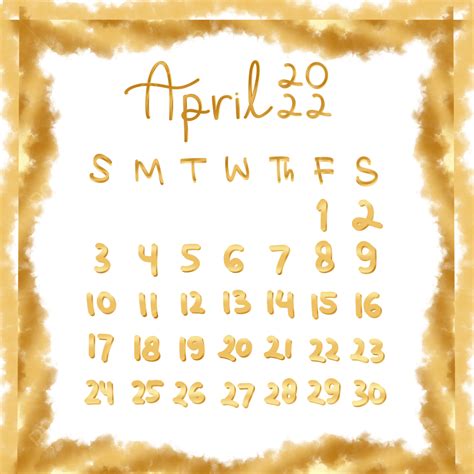 Gambar Kalender April 2022 April 2022 Kalender April Kalender Png Transparan Clipart Dan File