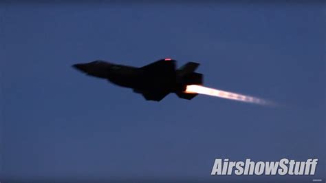 Usaf F 35 Lightning Ii Afterburner Takeoffs Youtube