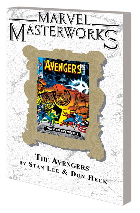 Marvel Masterworks The Avengers Vol 3 Tpb Variant Dm Only Trade
