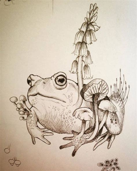 Pin By Ellen Bounds On My Mama Loved Frogs Drawing Illustrations Art