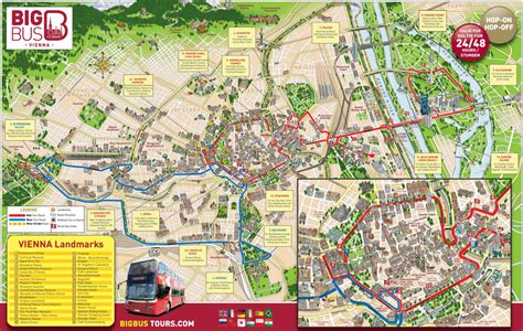 Printable Tourist Map Of Vienna Printable Maps