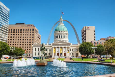 Map Of St Louis Missouri Area What Is St Louis Known For Best