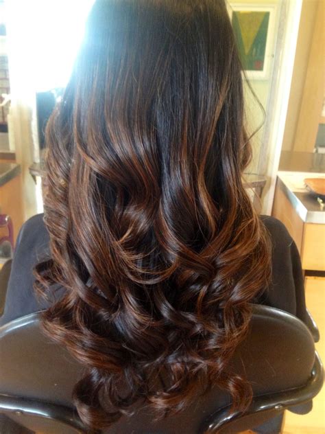 From light shades in the spring and summer to darker hues in the fall and winter, combining your brunette hair color with highlights can create a pretty contrast all women can appreciate. Brunette ombre | Hair Styles & Colors | Pinterest